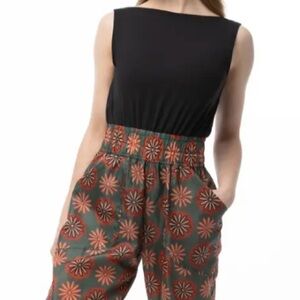 Suffolk Dance Lola Collection Warmup Romper, Black | Medium